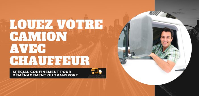 solution camion chauffeur